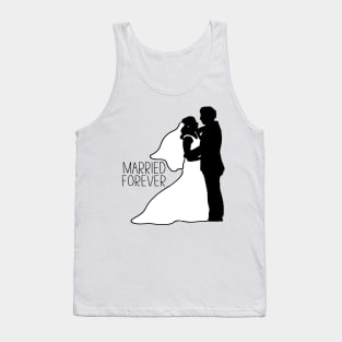 Wedding day - married forever Tank Top